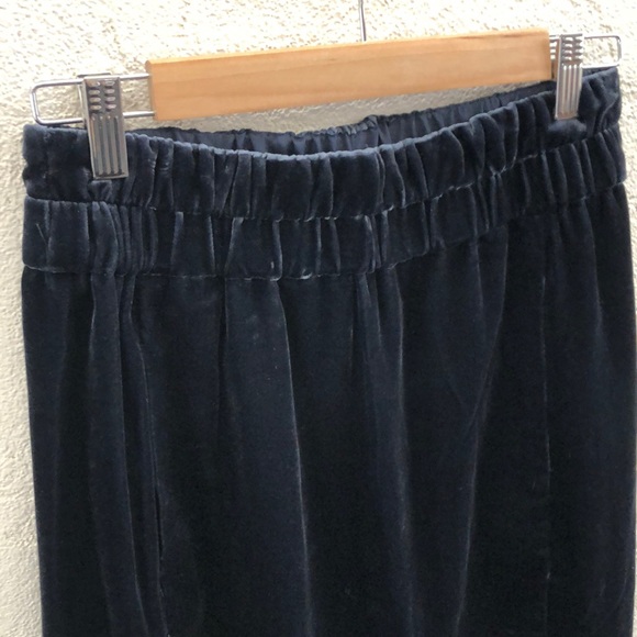 J. Crew velvet pull on skirt navy pockets XS - Picture 5 of 7